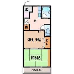 物件間取画像